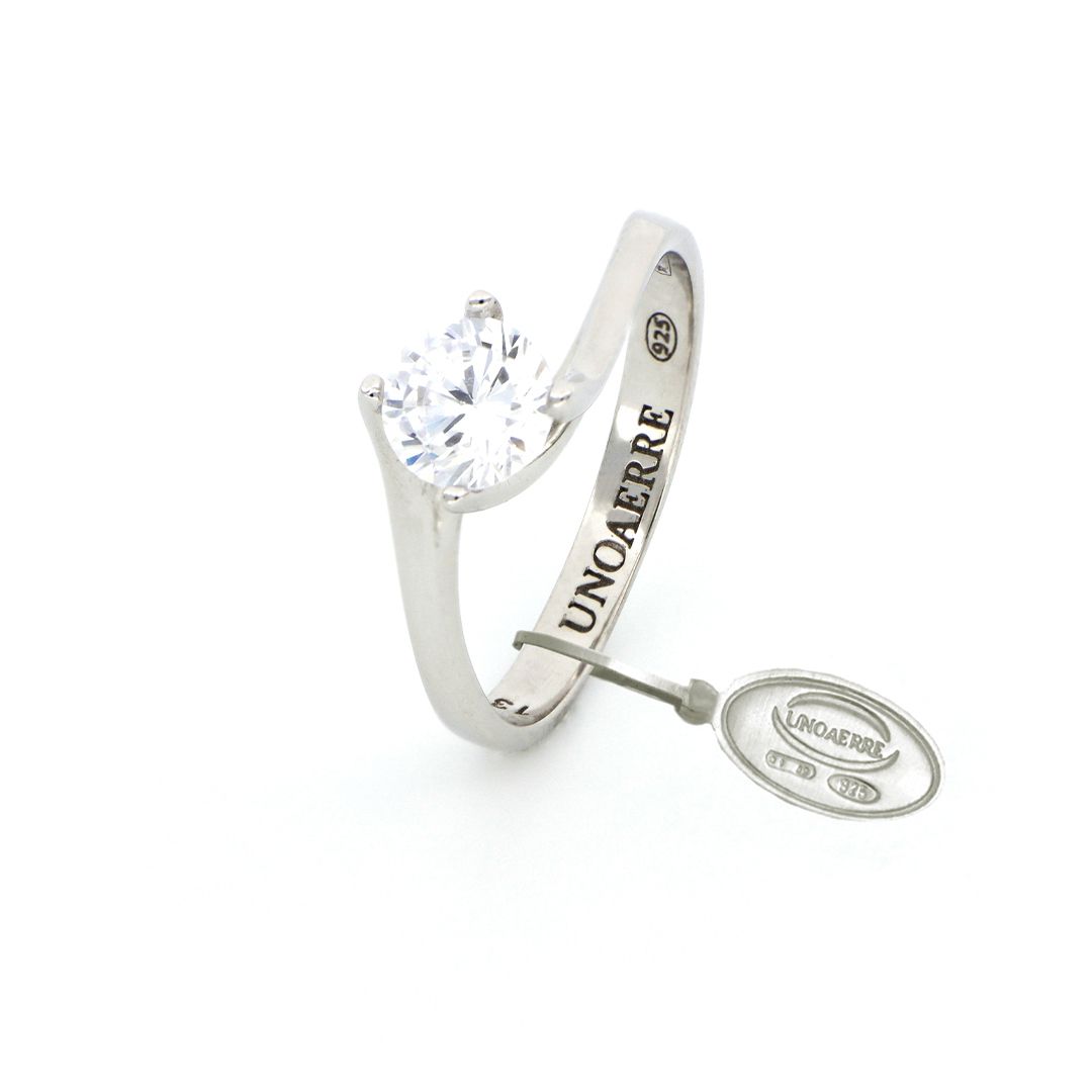 Unoaerre Ring in White Silver 721YAF2090600
