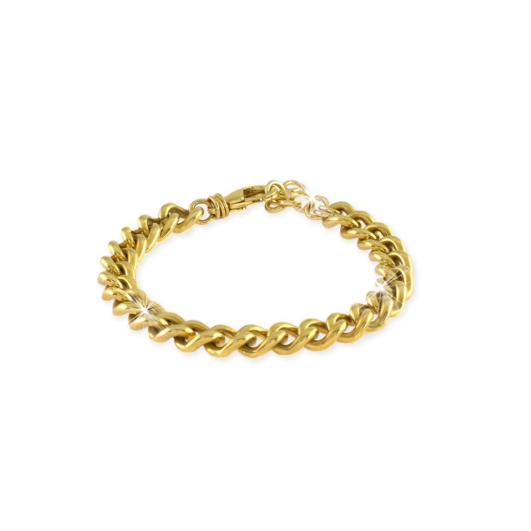 Unoaerre Bracelet in gilded bronze