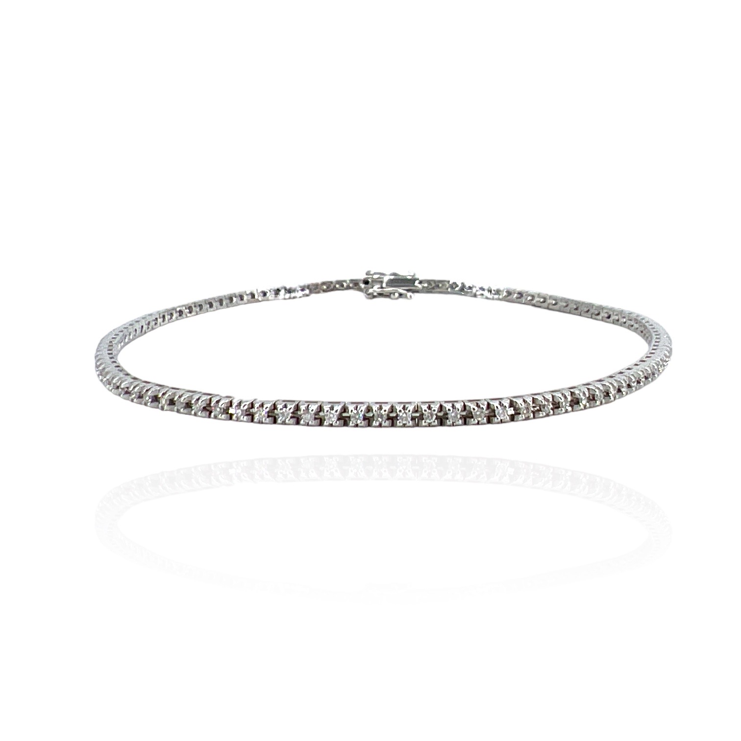 Bracciale tennis oro e diamanti DESIDERIO Art. BR355