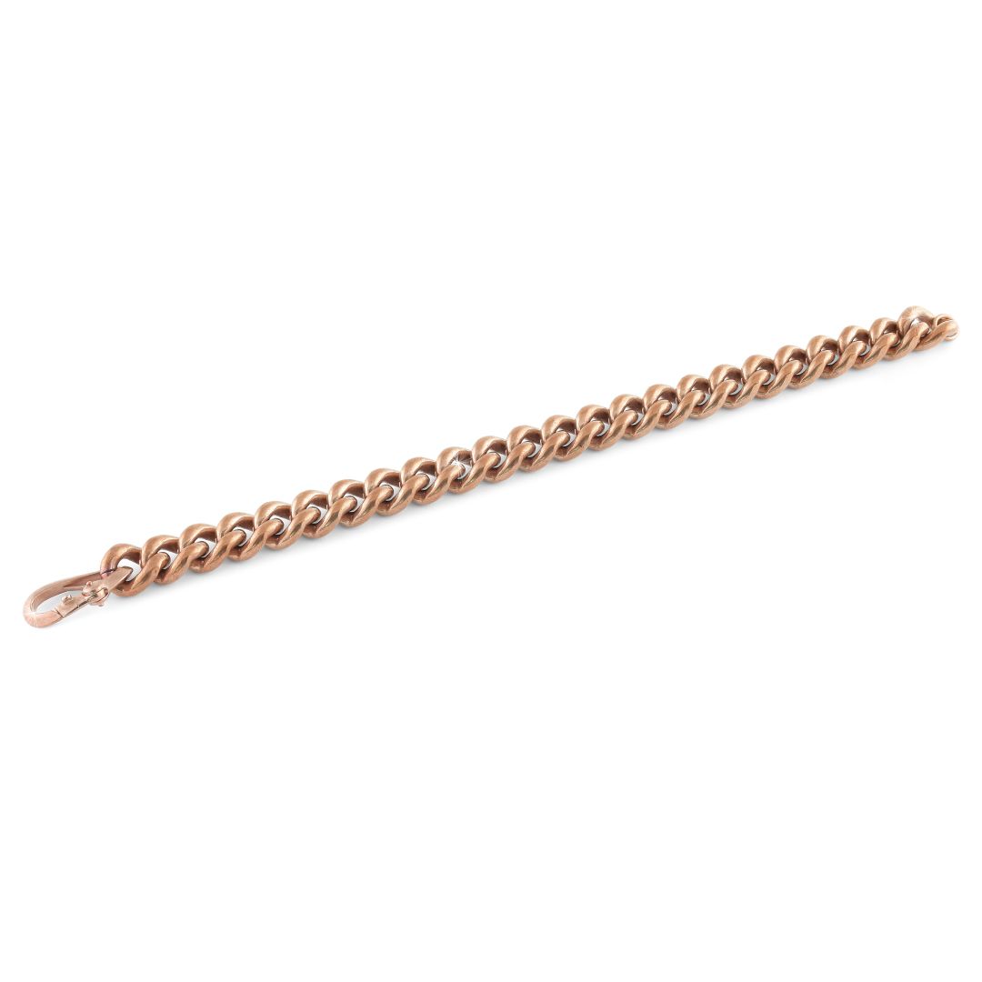 Unoaerre Bracciale in bronzo dorato rosa