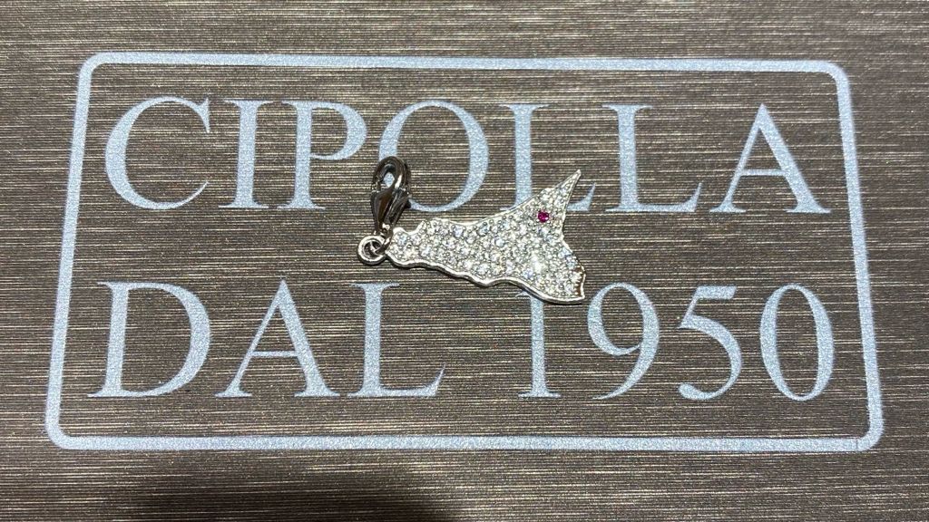 pendente sicilia argento 925-cipolla-palermo