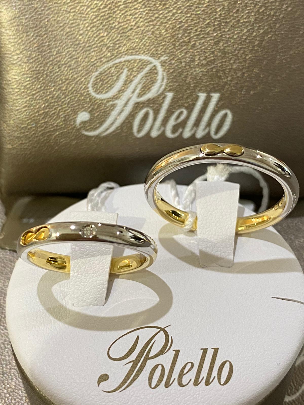 Faith Polello in yellow and white gold 750% art. D2710DBG-D2710UBG