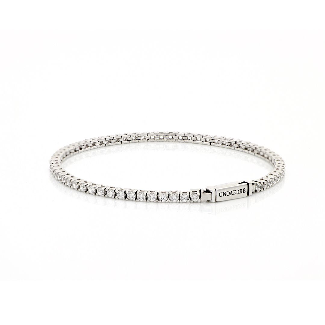 Bracelet in white silver