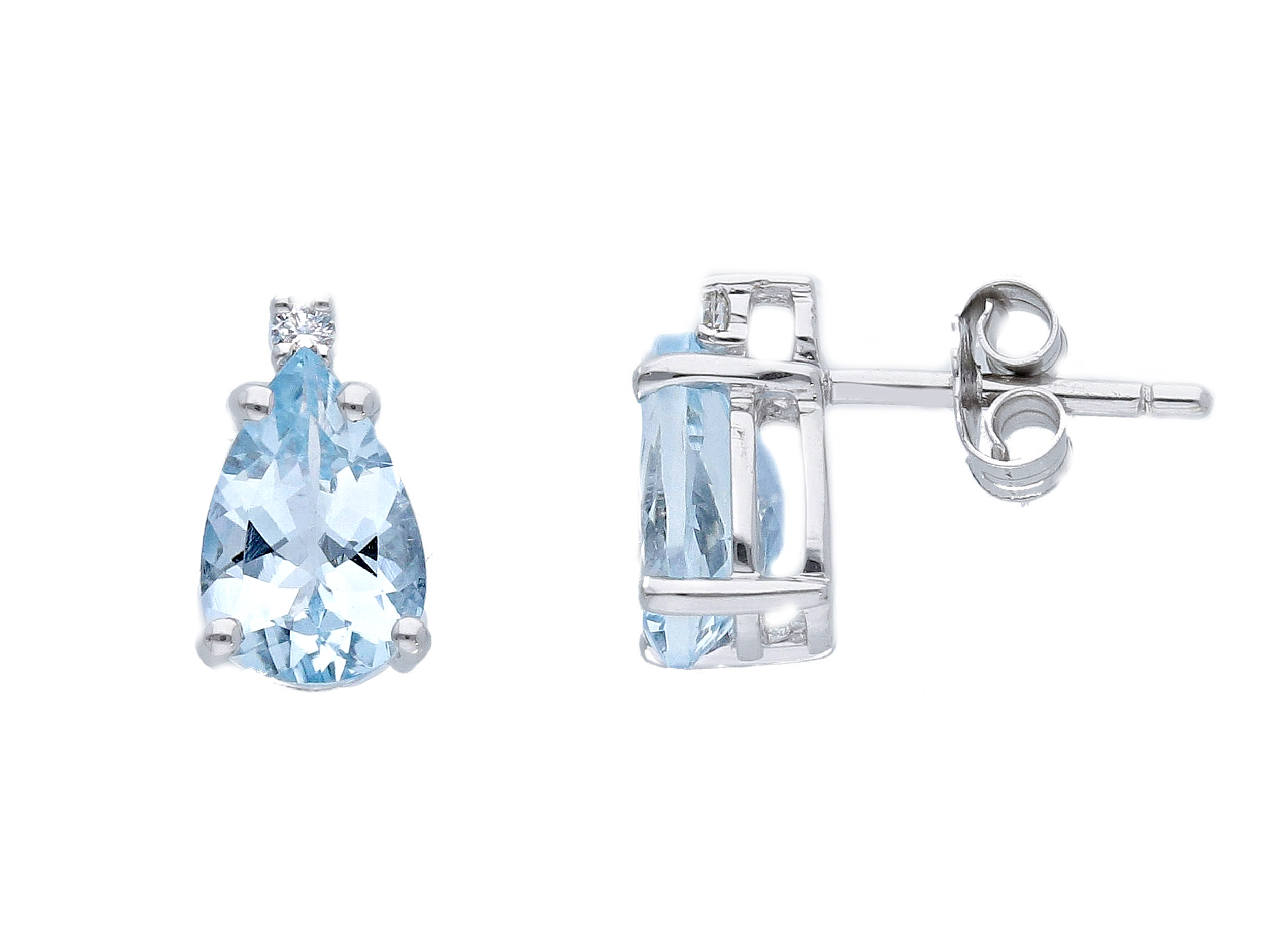 aquamarine drop earrings ART.190821