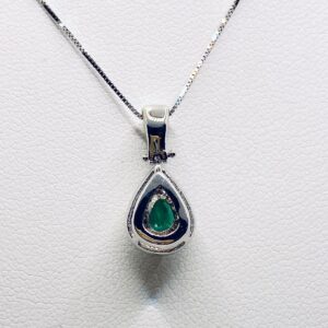 Pendente  con smeraldo e diamanti BELLE EPOQUE Art.PD100