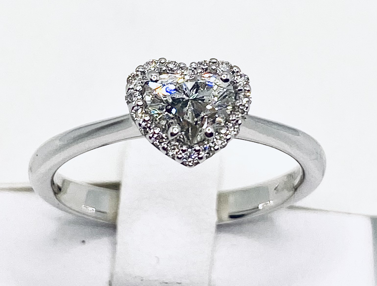 HEART Cut Diamond Solitaire Ring Art.NMR140-CRT