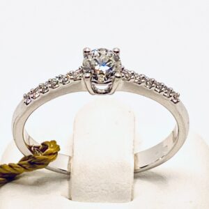 Anello solitario di diamanti e oro SOGNO ART. AN1359