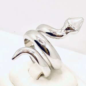 BRASP2 Bronze Snake Ring