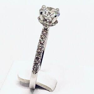 Anello solitario di diamanti art.263/21