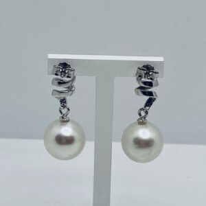 Orecchini di perle e diamanti art.ORP235