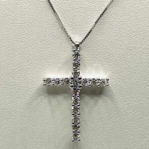 Pendente croce con diamanti art.GR323