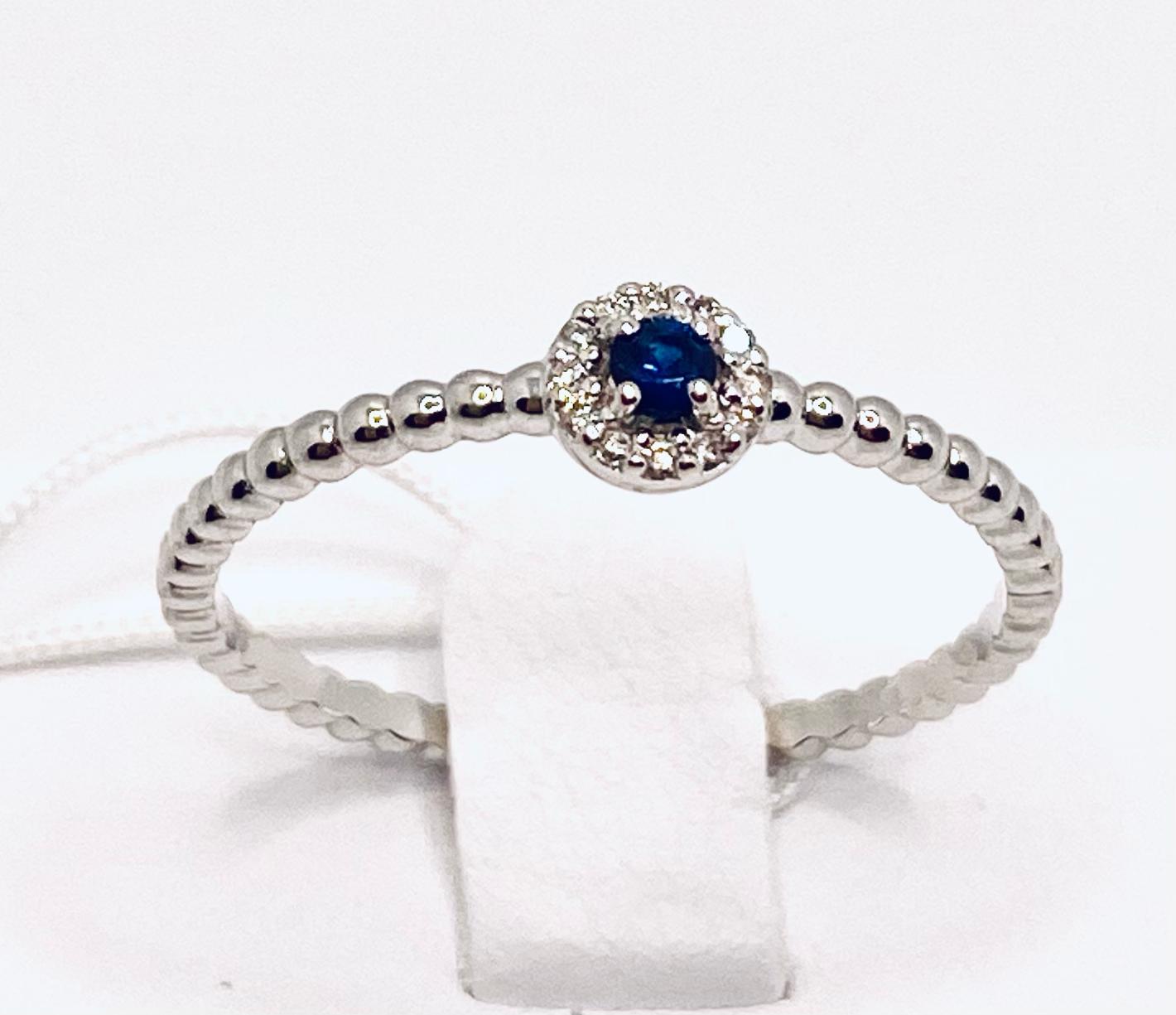 Sapphire and diamond ring art.250185