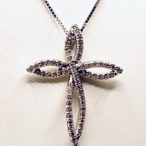 Cross pendant with diamonds art.CC1574