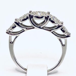 Anello veretta di diamanti art.11302636