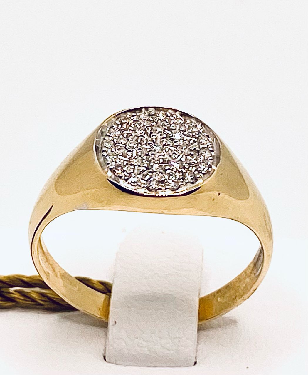 Chevalier ring in gold and diamonds art. AN 2129