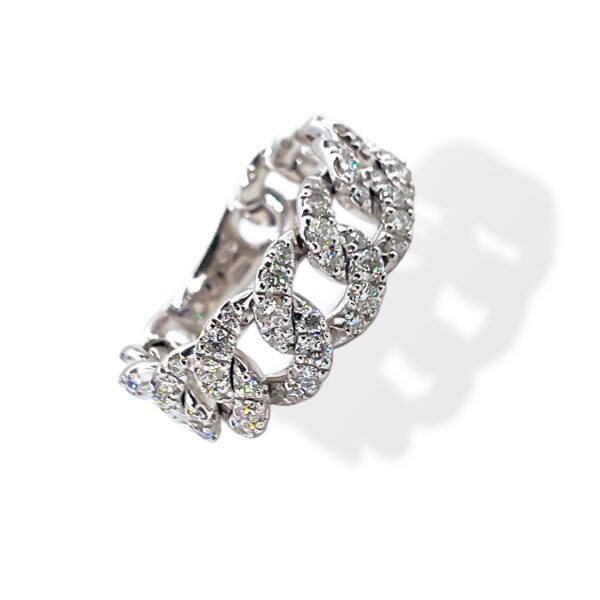 Groumette ring with diamonds art. 3667361