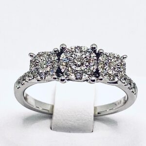 Trilogy ring with diamonds art.BS31246R