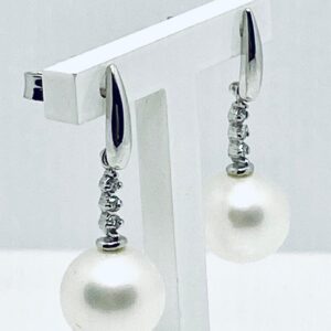 Orecchini perle e diamanti art.792019