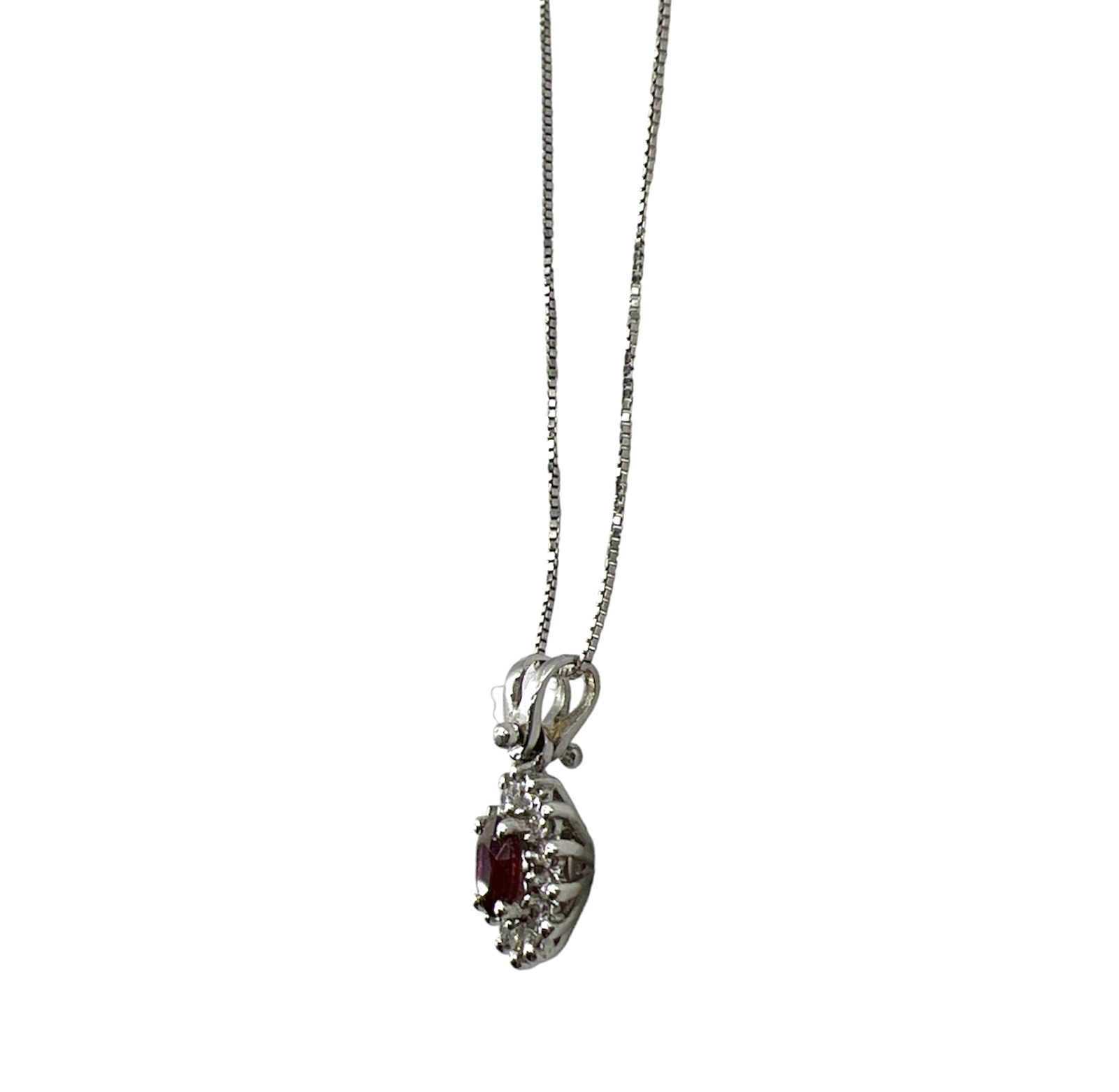 Pendente Rubino Oro e Diamanti  BON TON Art. CD154