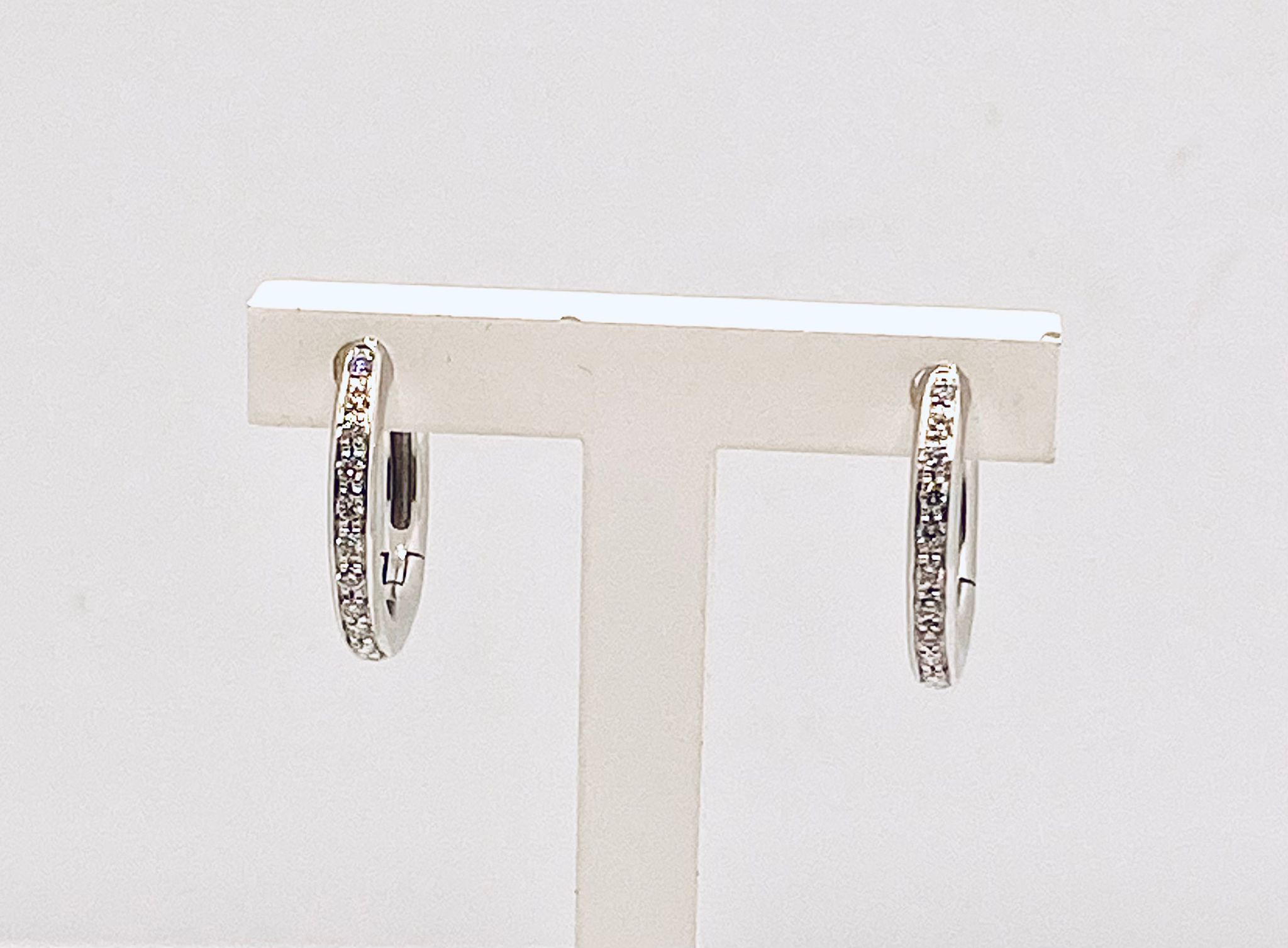 Circle earrings with diamonds Art.7632715