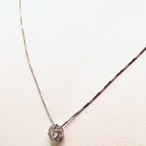 Pendente Punto Luce Oro e Diamanti SETA Art. CD531-1