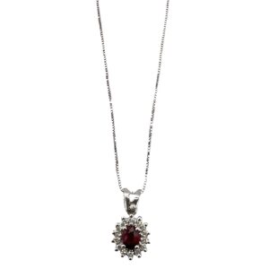 Pendente Rubino Oro e Diamanti  BON TON Art. CD154