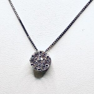 Pendente punto luce oro e diamanti GOCCE DI LUCE Art.114252