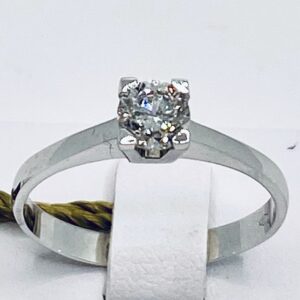 anello solitario oro e diamanti DESIDERIO ART. AN2648-2