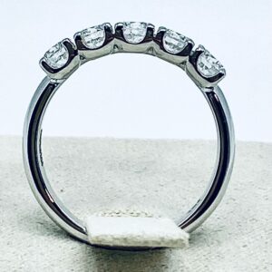 Anello veretta di diamanti art.409A