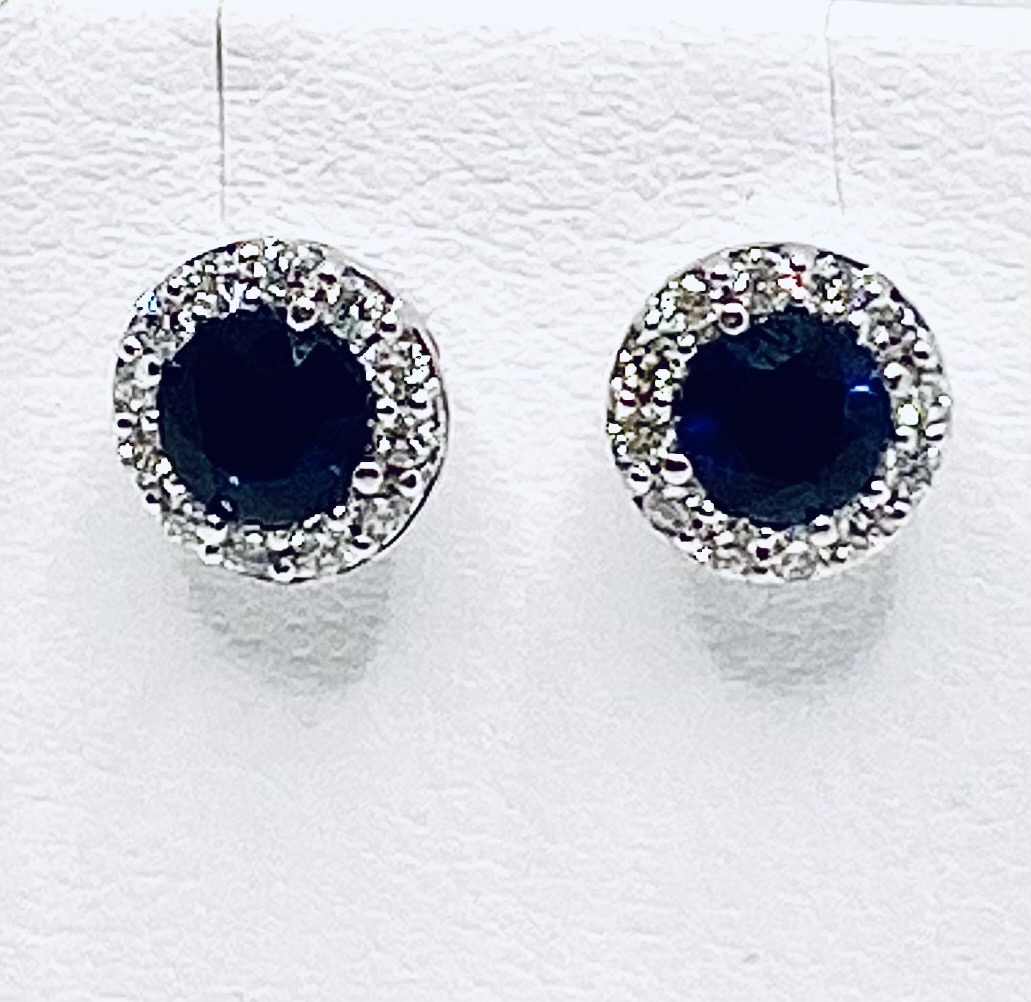 Earrings with sapphires and diamonds BELLE EPOQUE Art. OR982