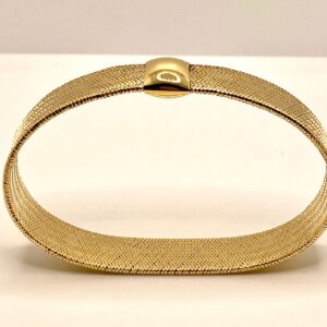 Bracciale morbido in filo d'oro giallo 750% cod.art. BF01