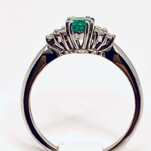 Anello con smeraldo e diamanti GEMME  art.AN2068-1