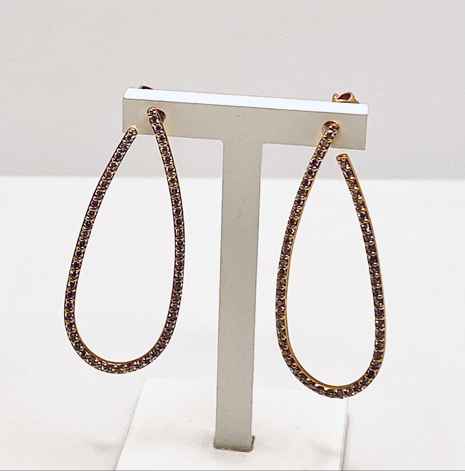 Rose gold and diamond earrings Art. J642OR