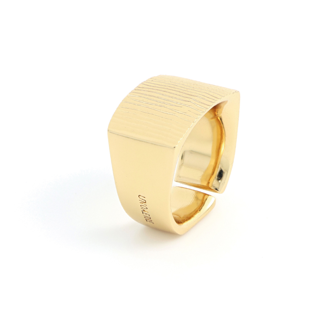 Unoaerre ring in gilded bronze Art. 000EXA0660000