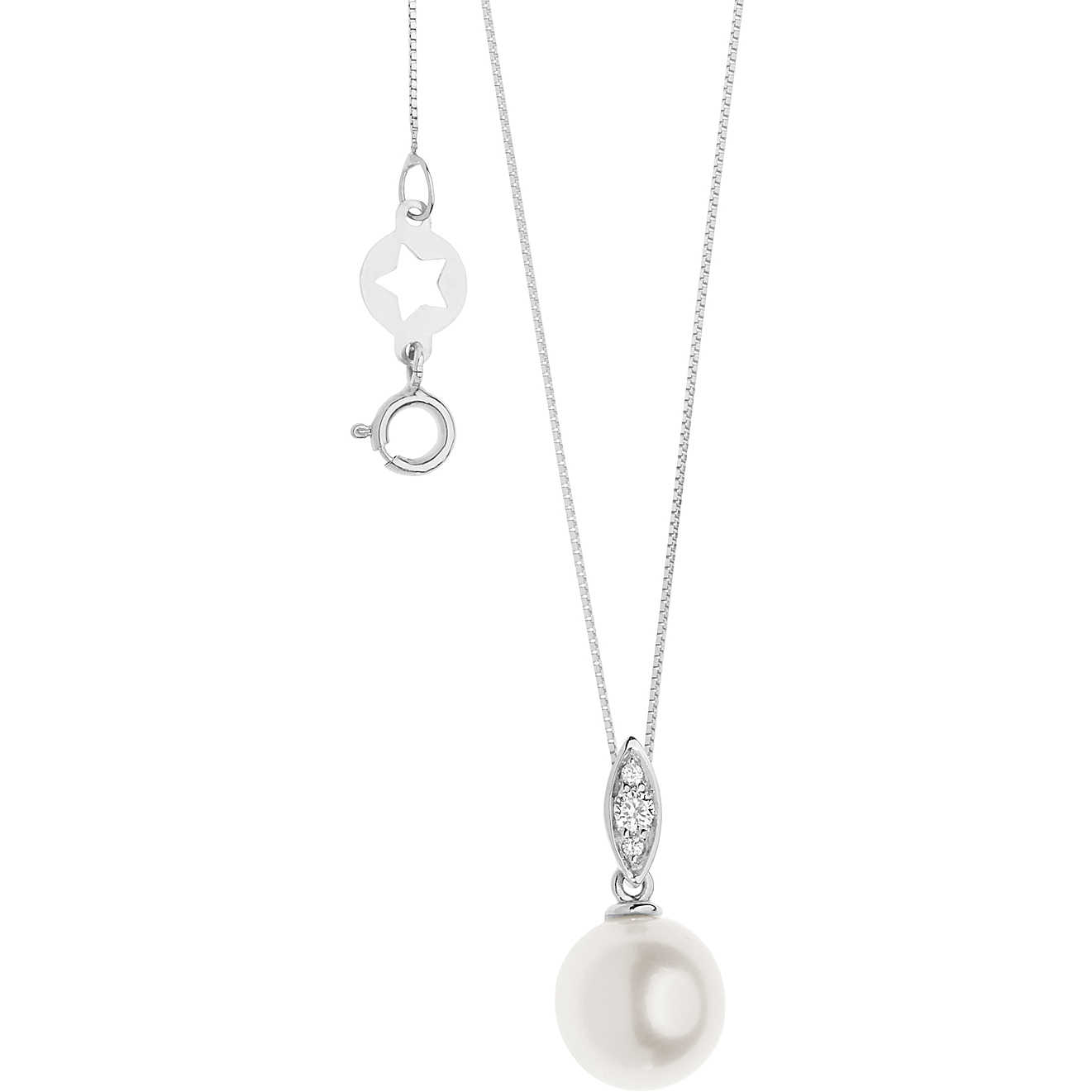 Women’s Jewelry Necklace Comete Pearls D’Amore