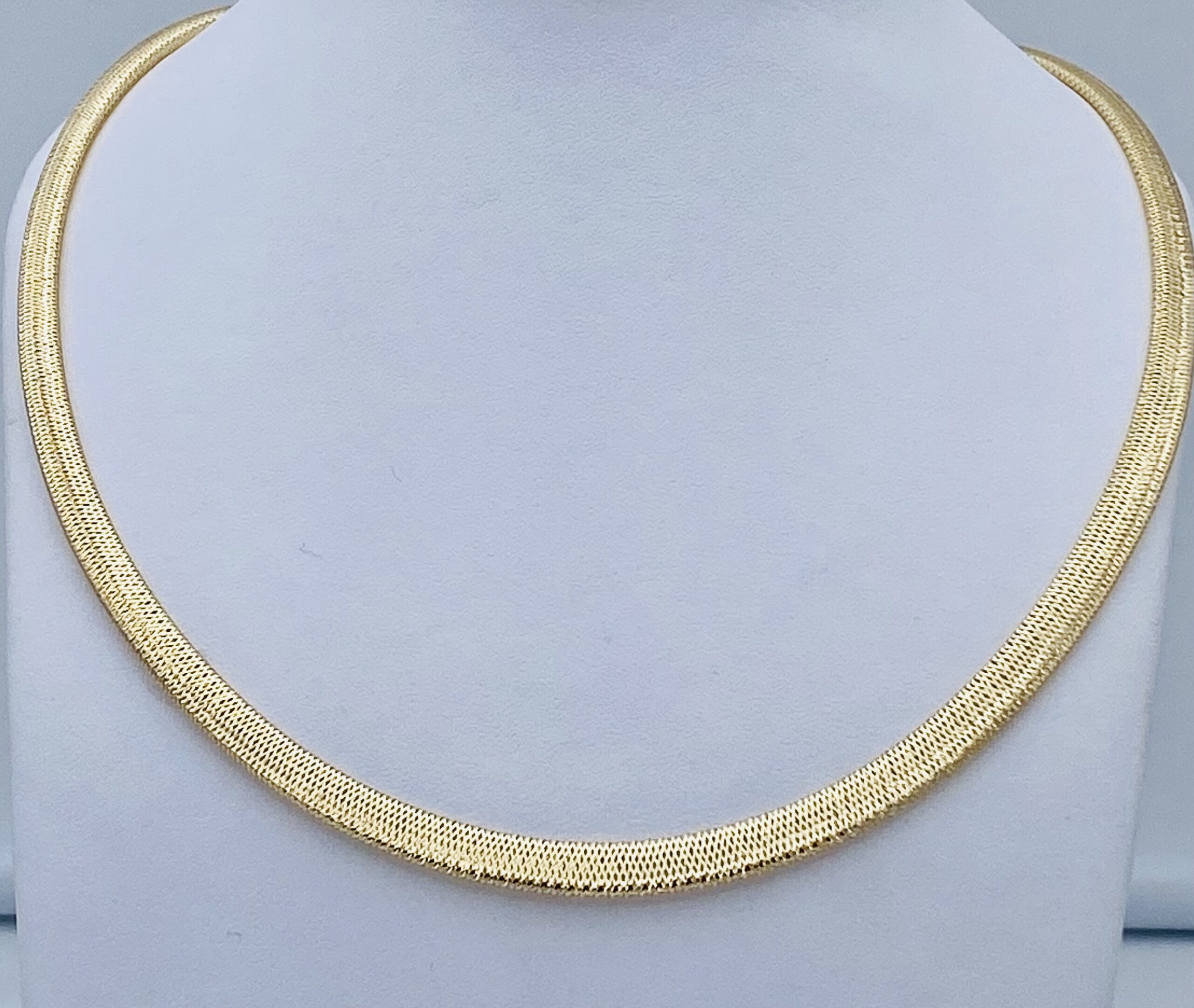 Round necklace in yellow gold thread 750% Art.COF2