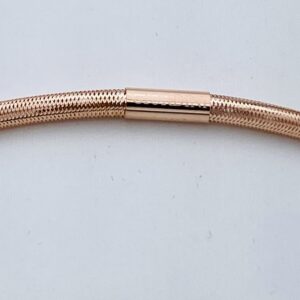 Bracciale morbido in filo d’oro rosa 750% Art.BF03