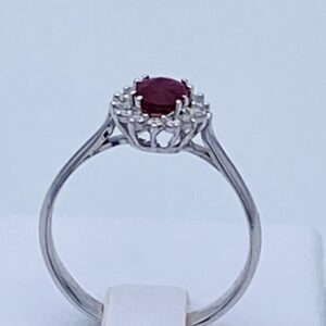 Anello rubino e diamanti art.AN2329