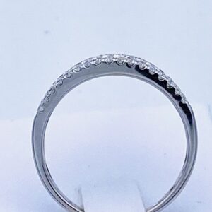 Anello veretta con diamanti BAGUETTE art. 24041RW