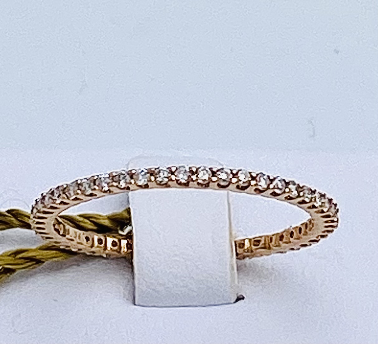 Rose gold diamond veretta ring art.R02924RA01.3