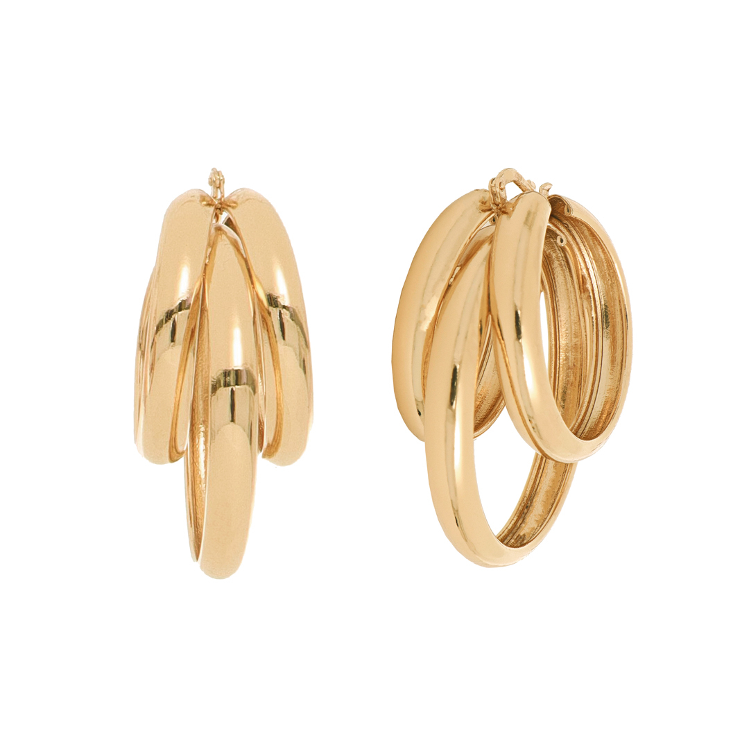 Unoaerre earrings in golden bronze Art. 000EXO4359900