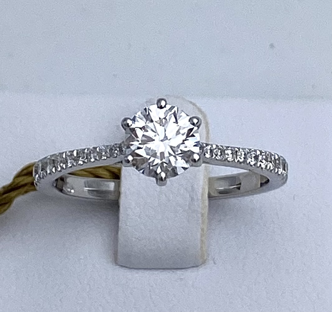 GIA America Certified Diamond Solitaire Ring Art.6248067