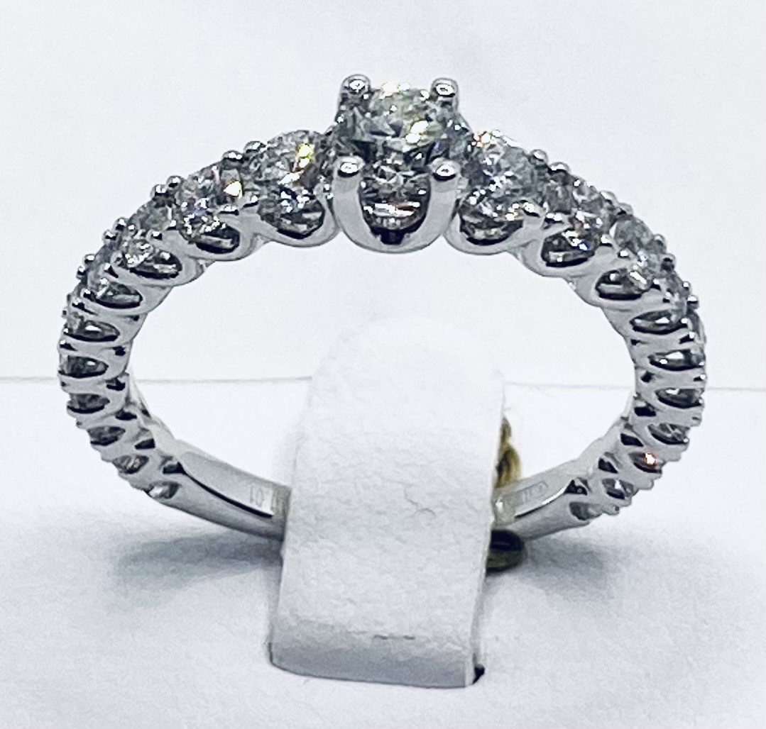 Solitaire diamond ring Art.SOLG102