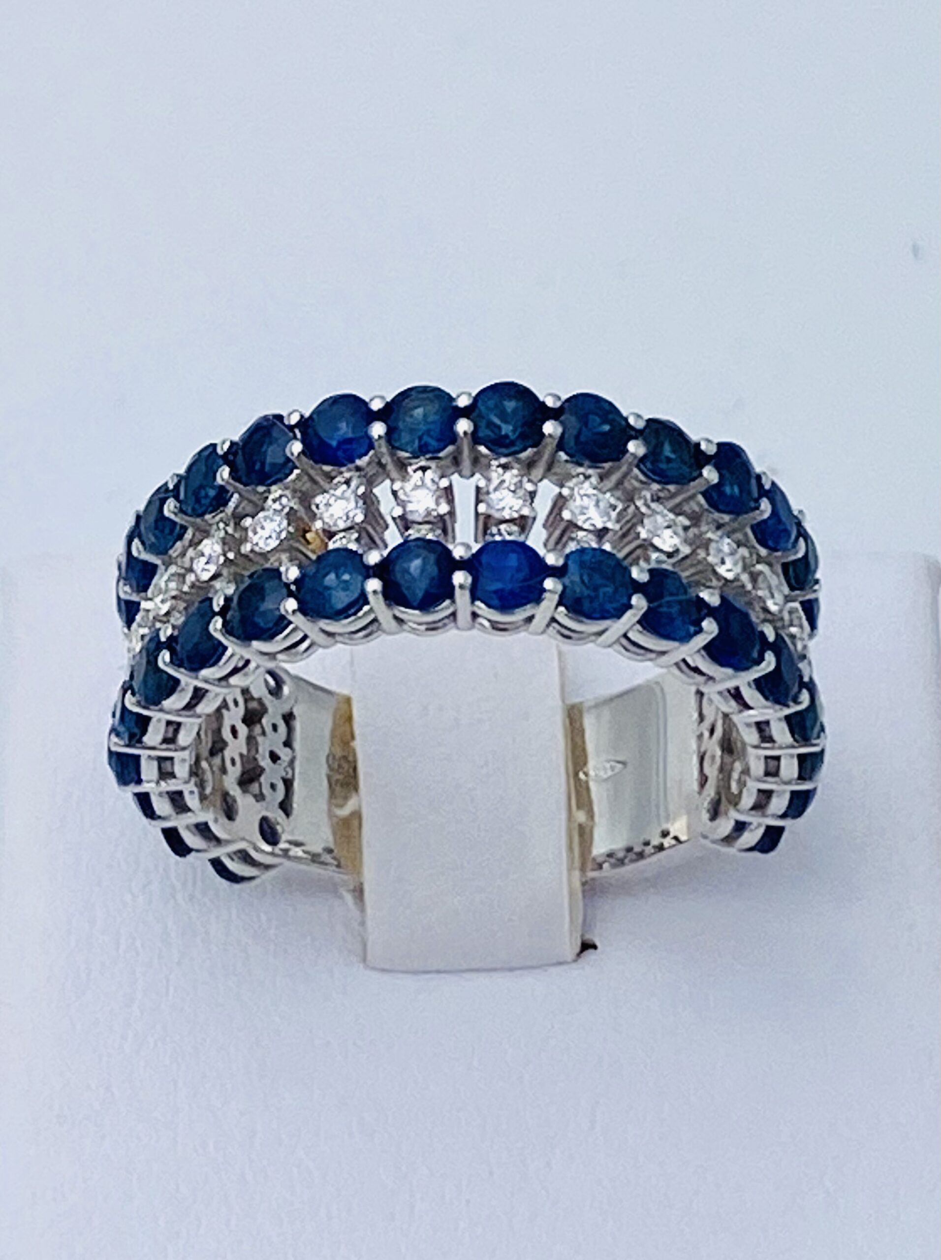 Sapphire and diamond ring art. 397A-Z