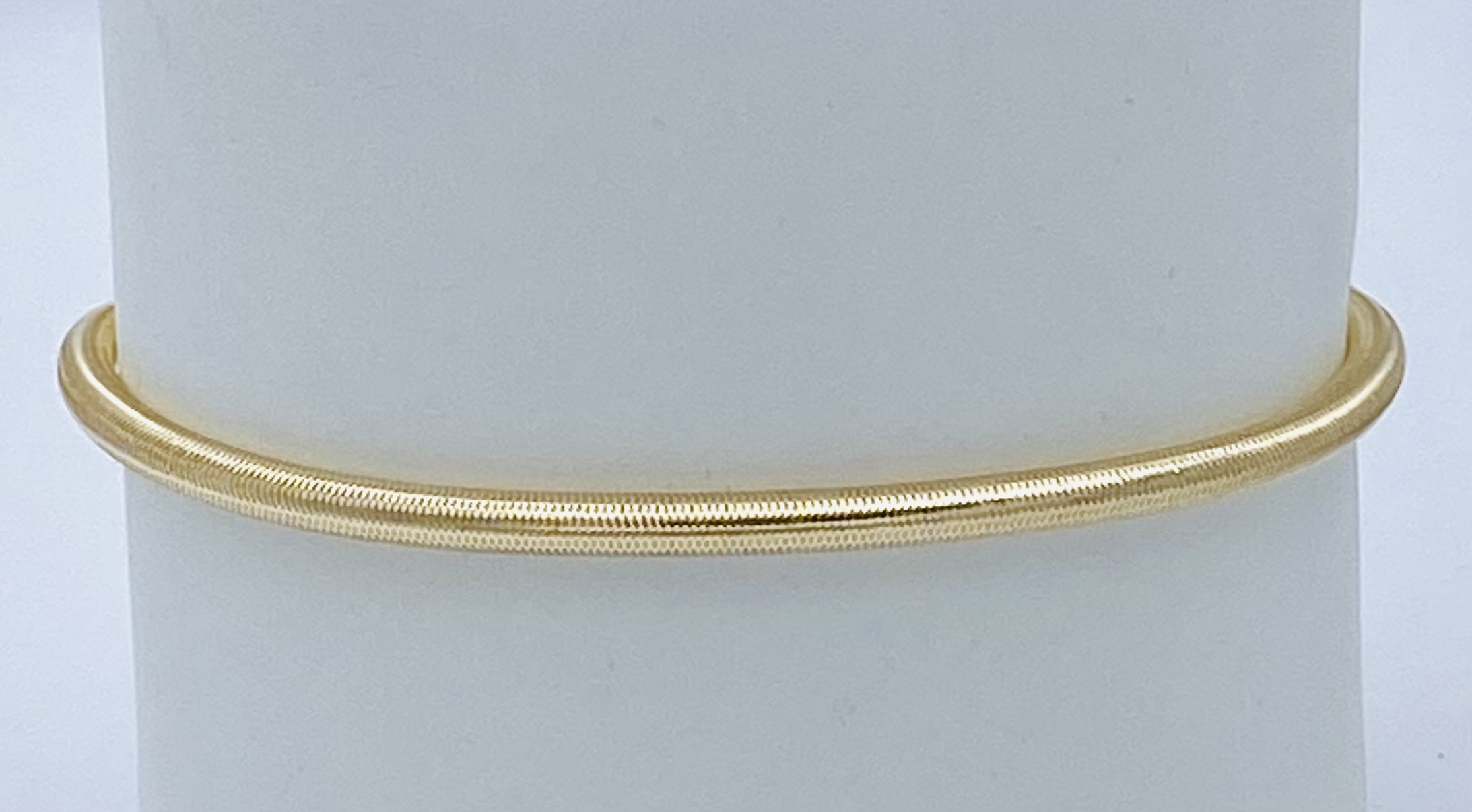 750% yellow gold thread soft bracelet Art.BF02