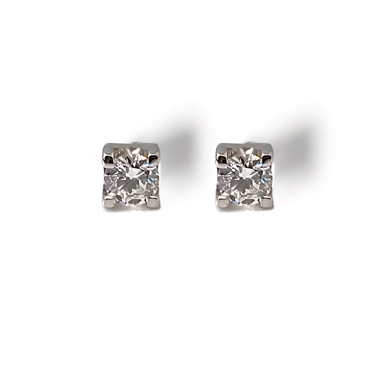 Light point earrings in white gold DESIDERIO ART.OR1052