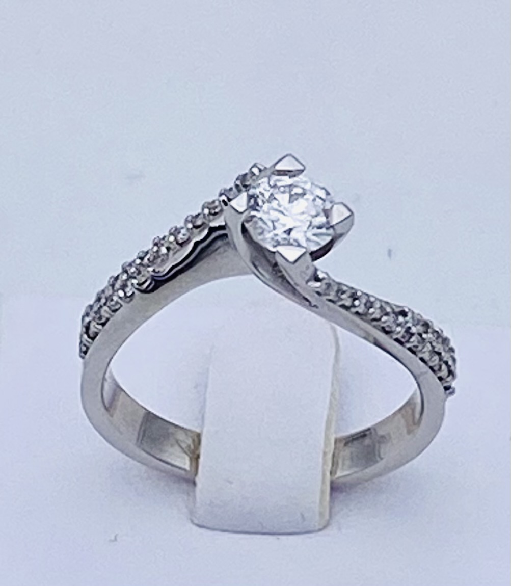 Solitaire diamond ring art.AN2371-1