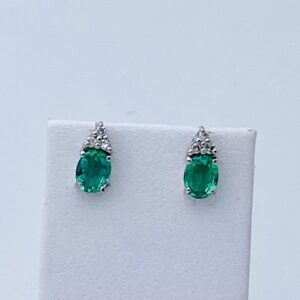 Orecchini smeraldi e diamanti Art.OR630