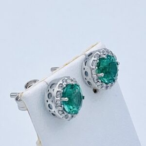 Orecchini smeraldi e diamanti Art.OR1034