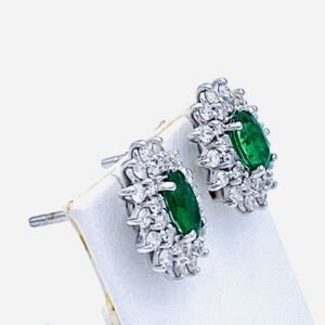 Orecchini smeraldi e diamanti Art.OR1988